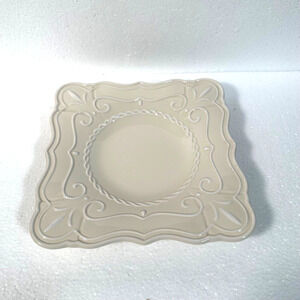 Lenox Butler's Pantry Patisserie Square Accent Plate